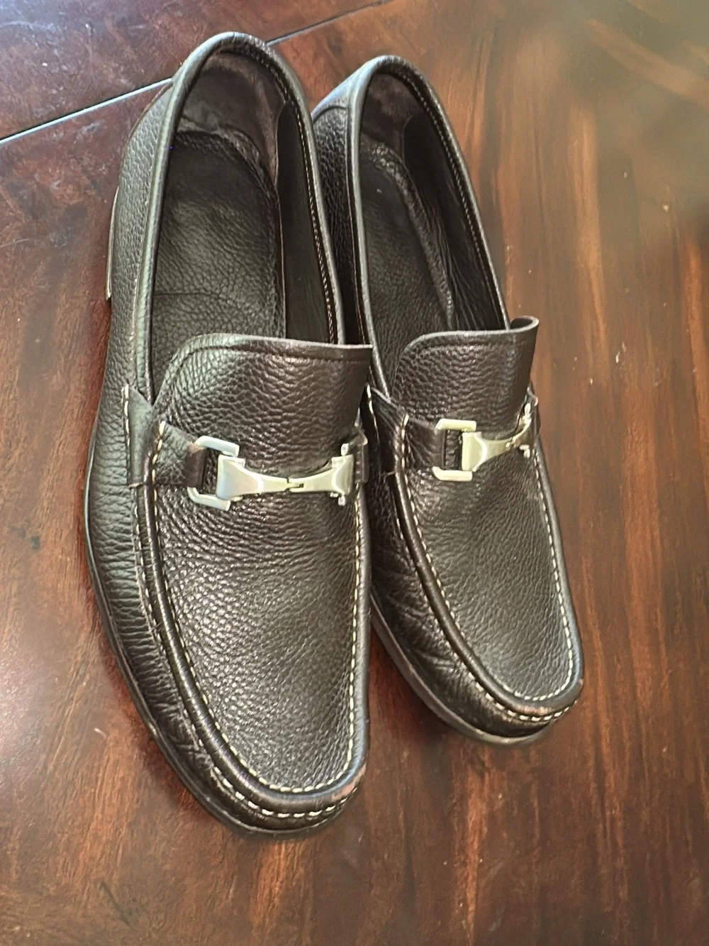 Allen Edmonds pebbled leather